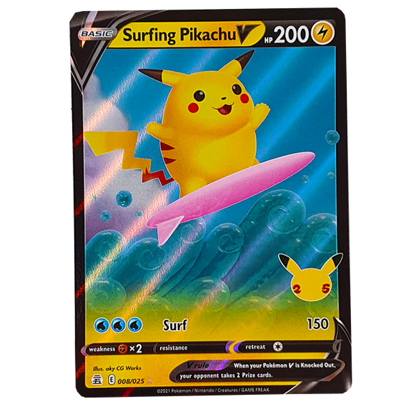 POKÉMON TCG - Surfing Pikachu V Ultra Rare - 8/25