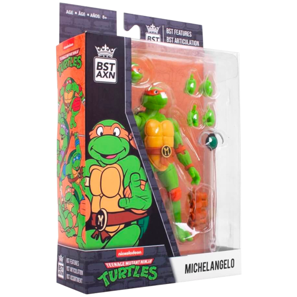 Teenage Mutant Ninja Turtles (1987) - Michelangelo BST AXN 5” Action Figure