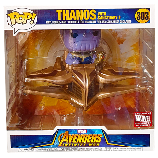 Avengers Infinity War - Thanos with Sanctuary MCC Exclusive Pop! Vinyl Figure