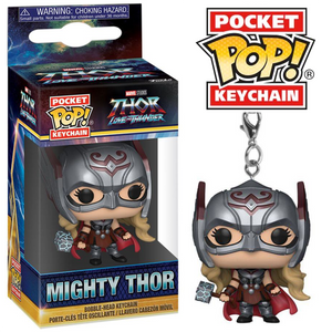 Thor Love and Thunder - Mighty Thor Pocket Pop! Keychain