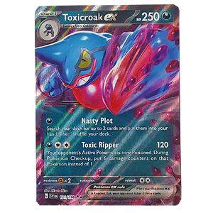POKÉMON TCG - Toxicroak EX Ultra Rare - 131/198