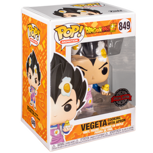 Dragon Ball Super - Vegeta Cooking With Apron US Exclusive Pop! Vinyl Figure