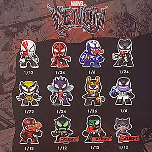 Venom - Venomized War Machine Glow OOB Mystery Mini