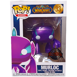 World Of Warcraft - Murloc Metallic Purple Blizzard 30th Anniversary US Exclusive Pop! Vinyl Figure