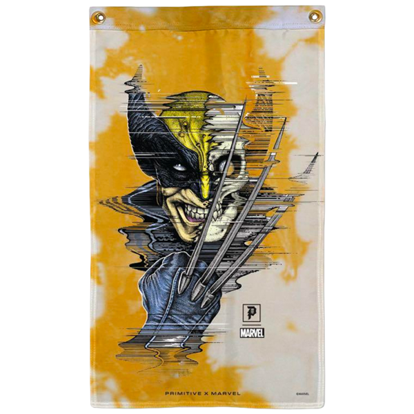Marvel - Marvel x Primitive Wolverine Banner – Hero Stash