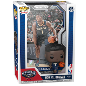 NBA Pelicans - Zion Williamson Pop! Trading Cards with Case
