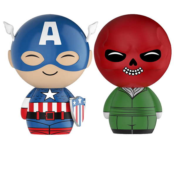 Marvel - Captain America & Red Skull SDCC 2018 Exclusive Dorbz 2-Pack