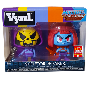 Masters of the Universe - Skeletor & Faker SDCC 2018 Exclusive VYNL